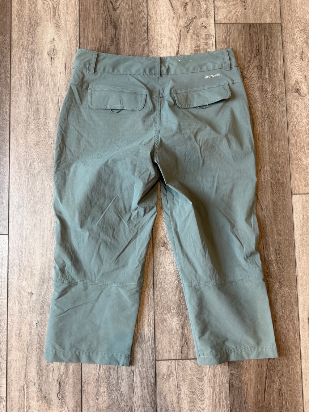 Columbia- Lightweight Outdoor Hiking Olive Green Utility Pants - Picture 5 of 6
